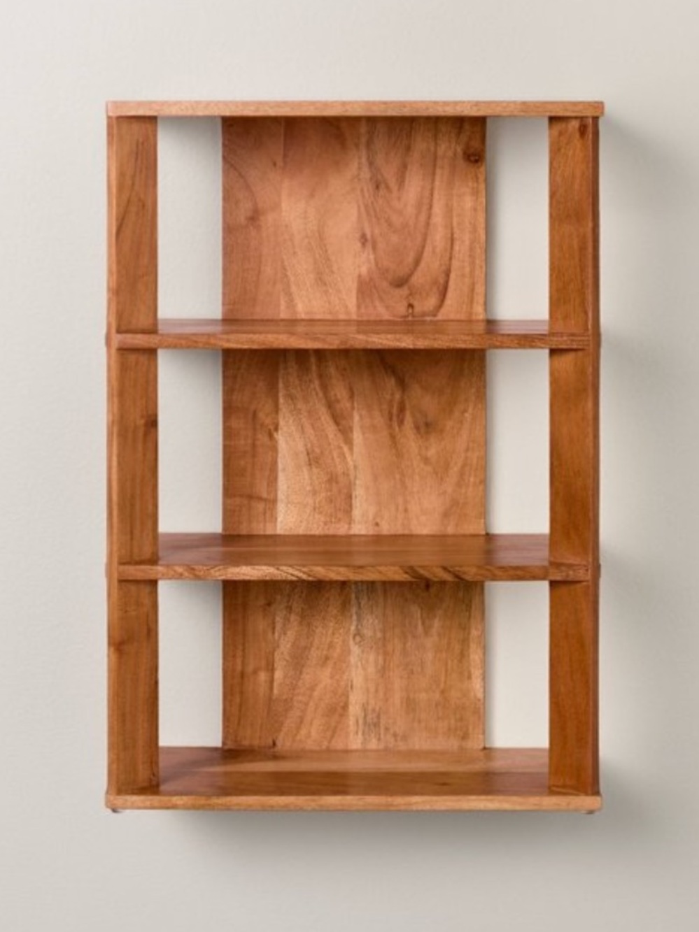 HEARTH & HAND NWT 14" Wide 4 Shelf Mid-Century Wall Bookshelf
